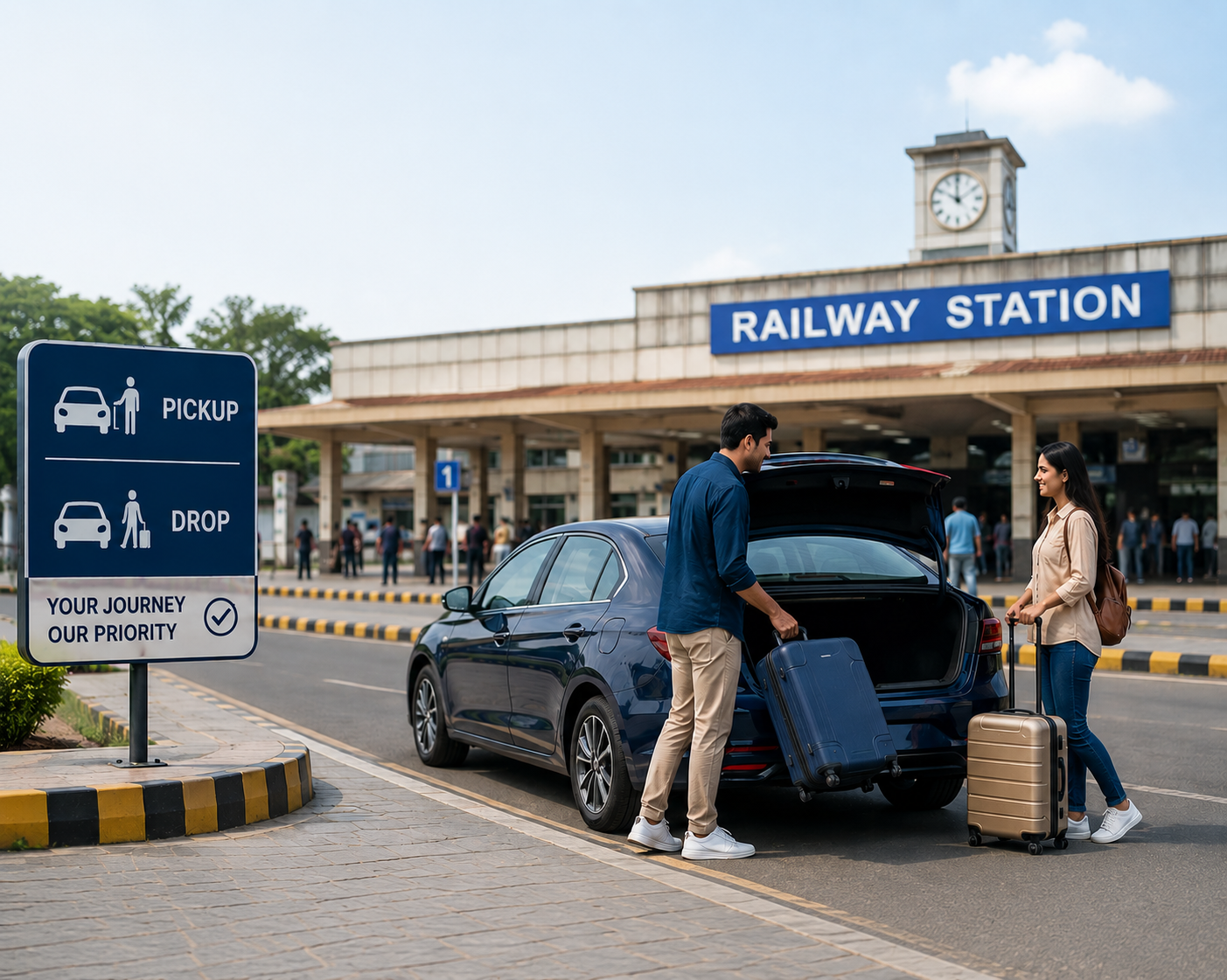 Railway Station Pickup Drop